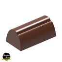 Schokoladenform praline buche mit lange kerbe