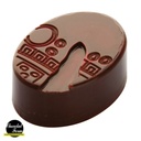 Chocolate mould oval maya