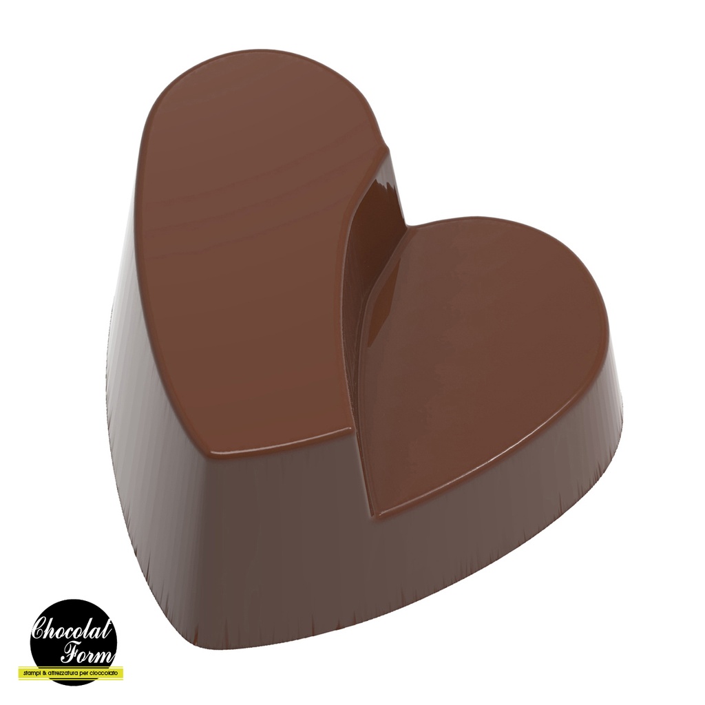 Chocoladevorm hart