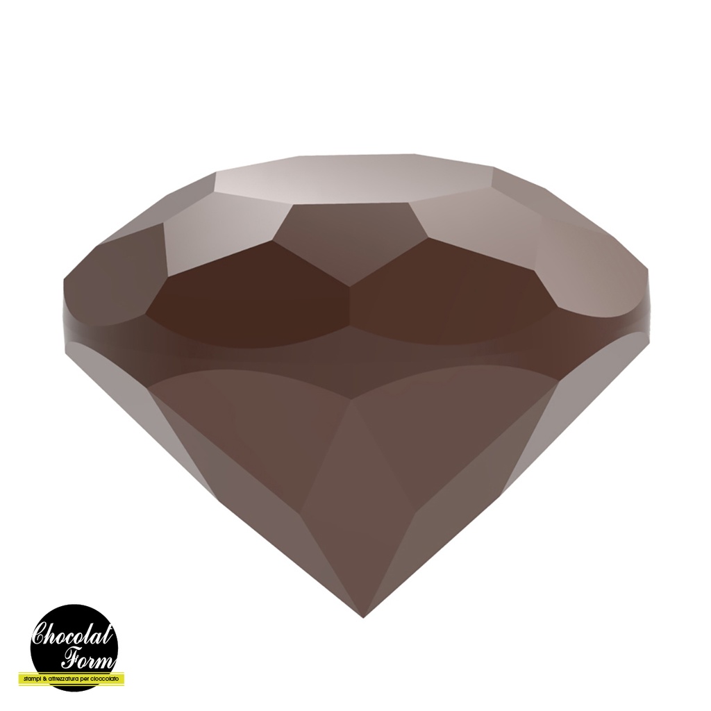 Molde de chocolate diamante pequeño