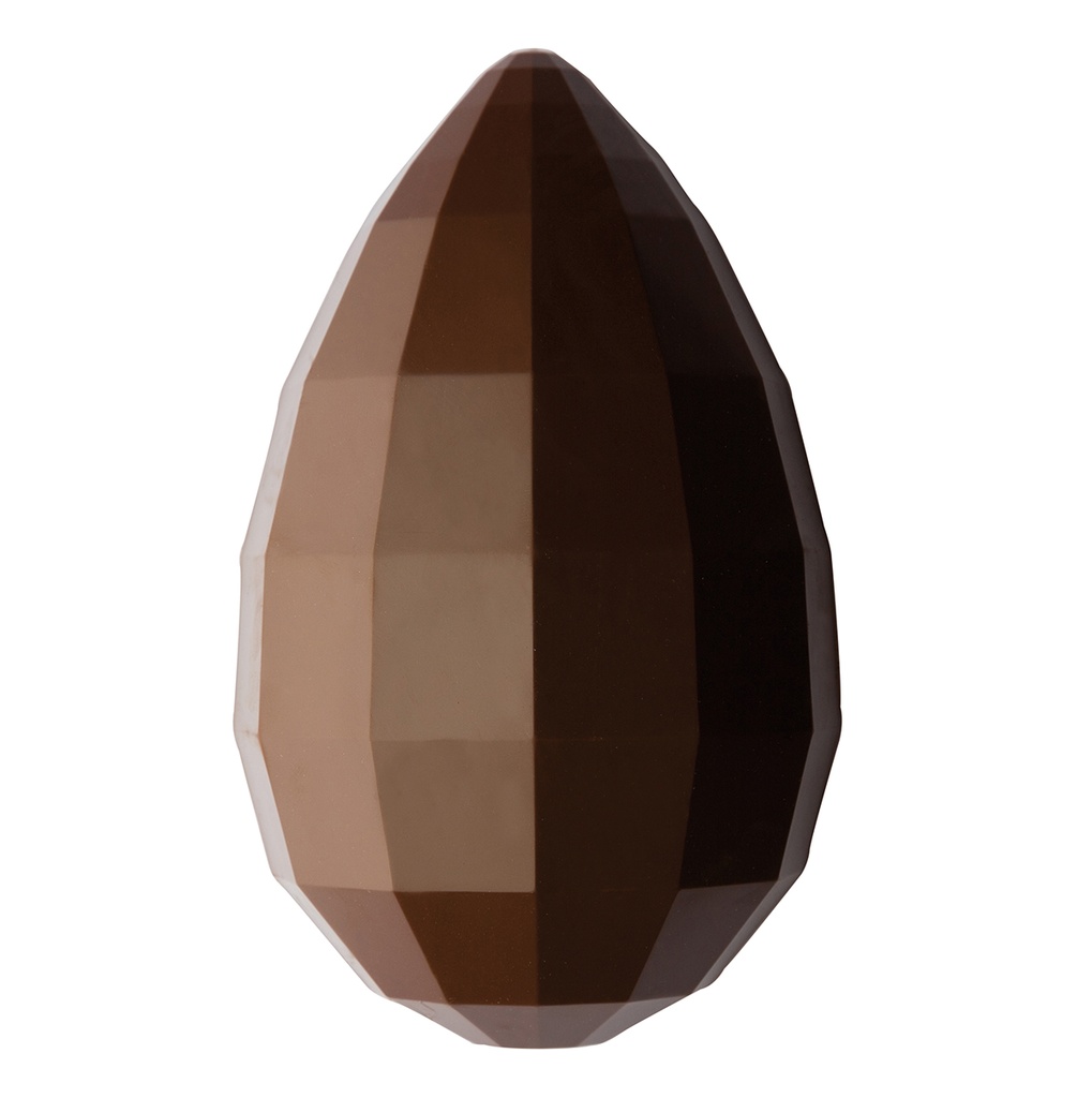 [CF0711] Molde de chocolate huevo 200 x 123 mm diamante