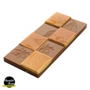 Chocolate mould tablet 50 gr flowers and leaves