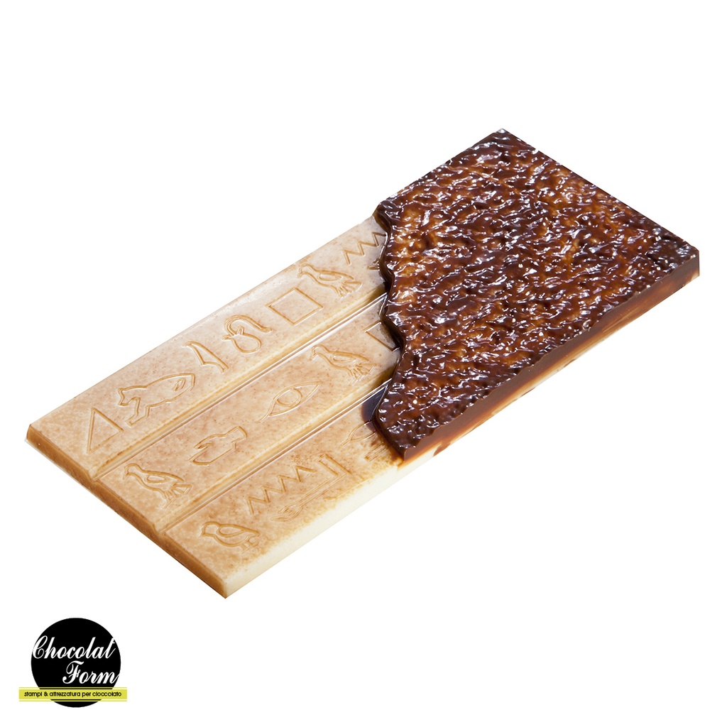 Chocoladevorm tablet Egyptische steen
