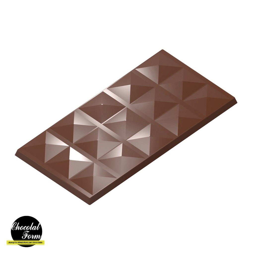 Chocolate mould tablet palazzo diamanti