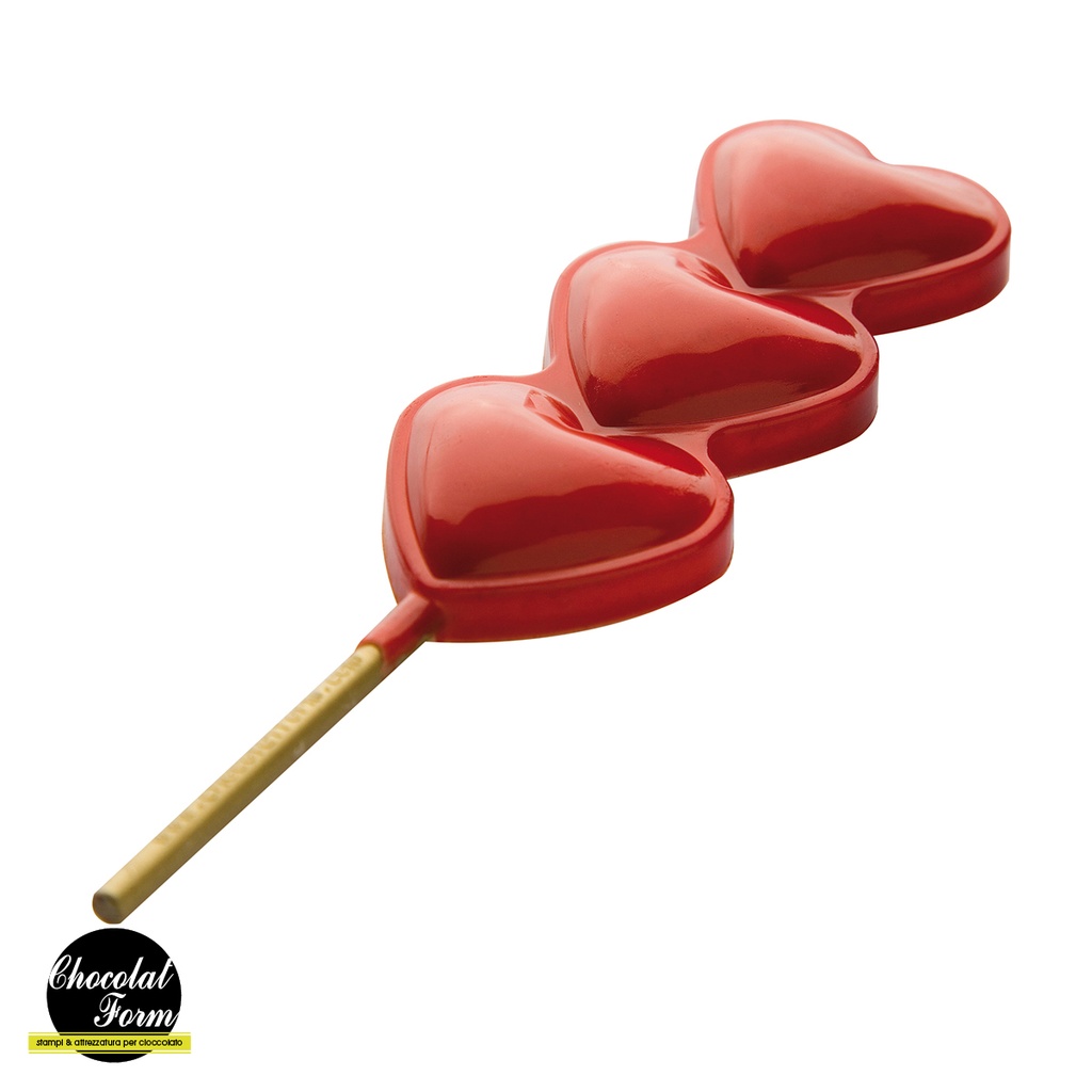 Chocolate mould lollipop lovelovelove