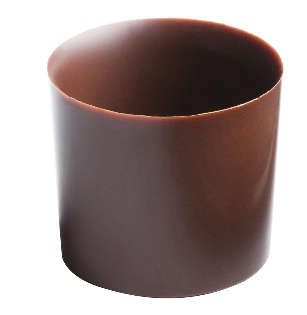 Molde de chocolate caja redonda