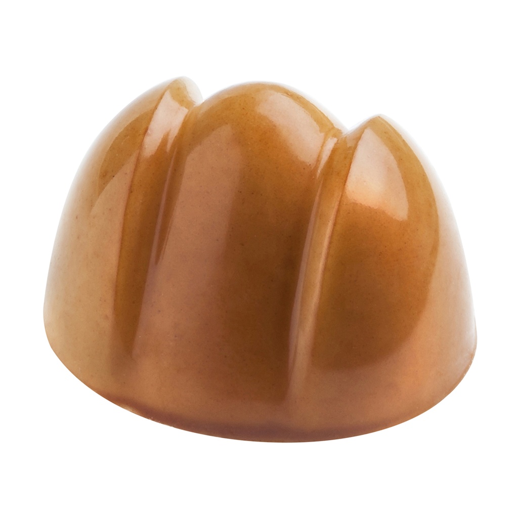 [POP1224] Molde de chocolate cúpula con grande entalladura