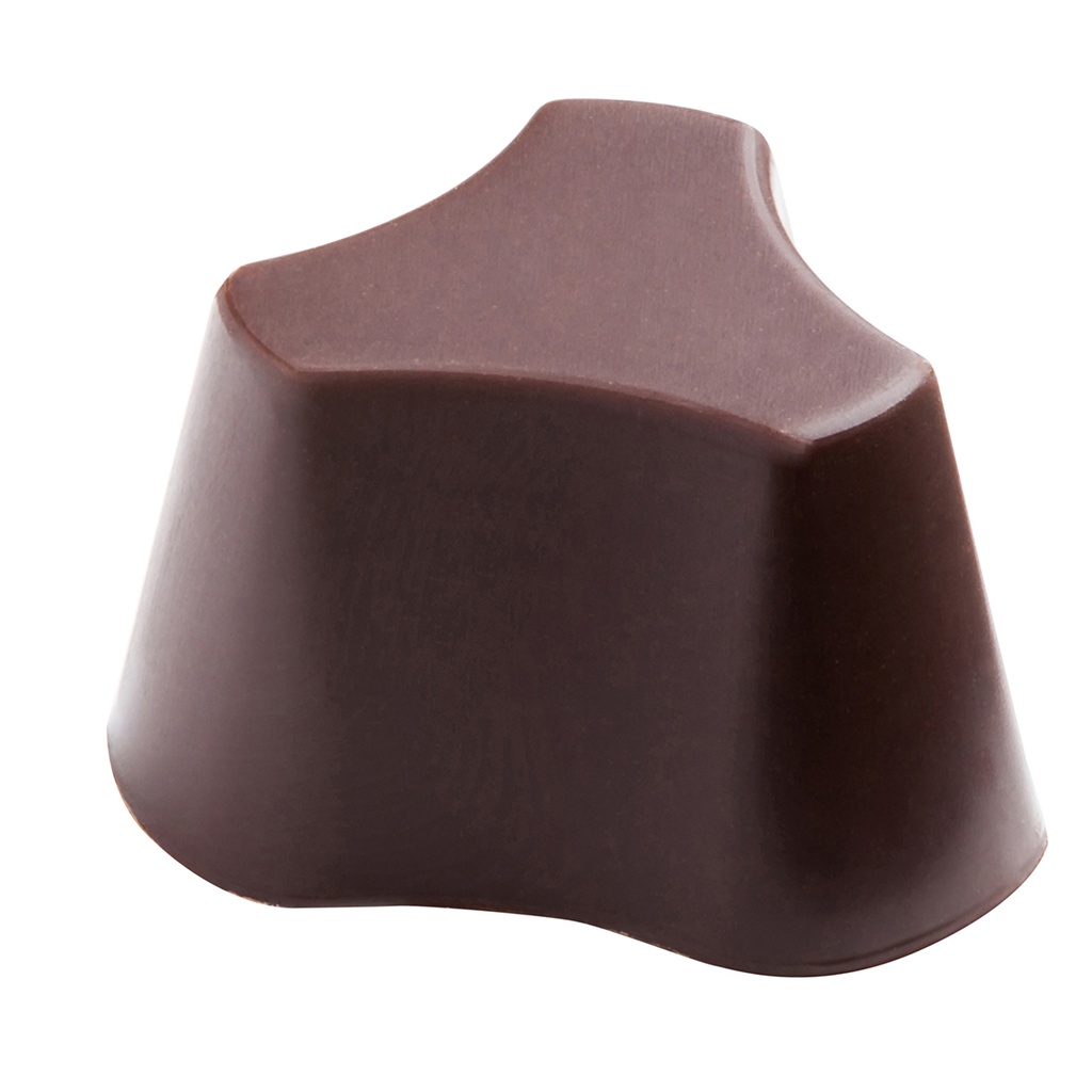 Chocolate mould arched triangle