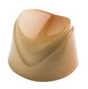 Chocolate mould dented oval with edge