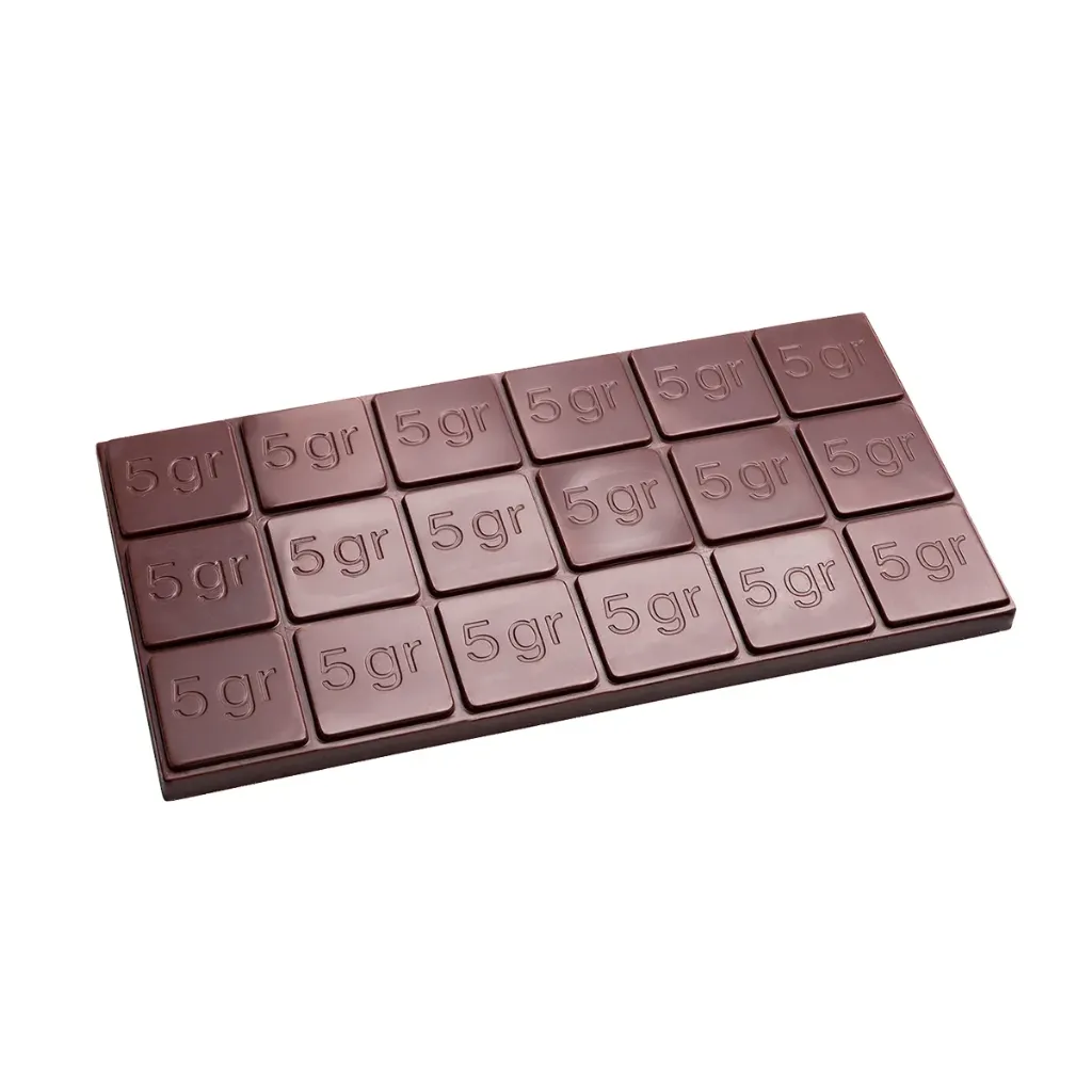 Chocolate mould Tablet "5gr" rectangle