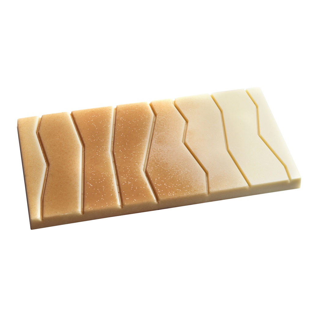 Chocoladevorm tablet gebroken lijnen