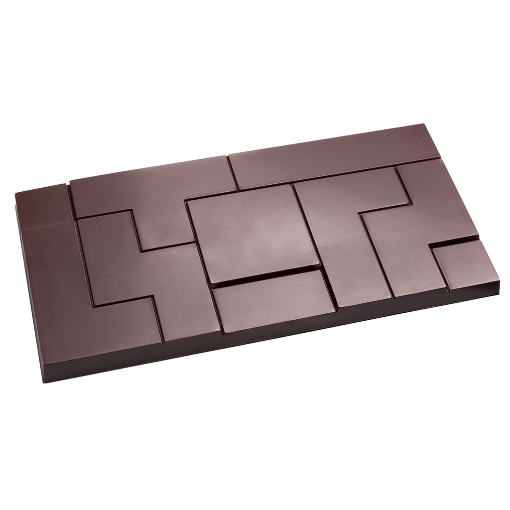 Chocoladevorm tablet tetromino rechthoek