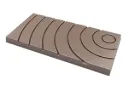 Chocoladevorm tablet golvende cirkel