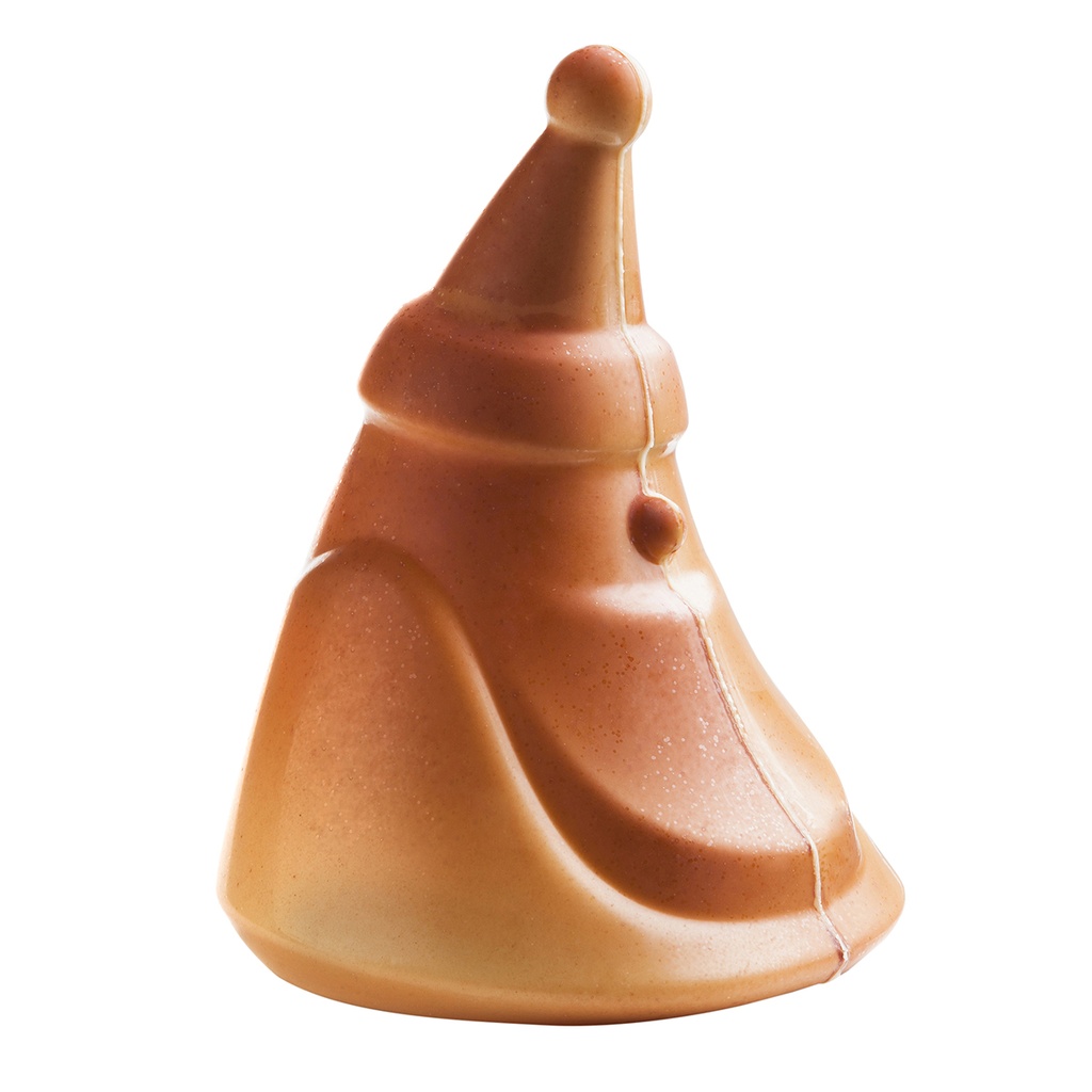 Chocolate mould Santa Claus cone