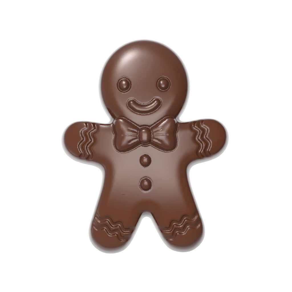Chocoladevorm tablet peperkoekmannetje