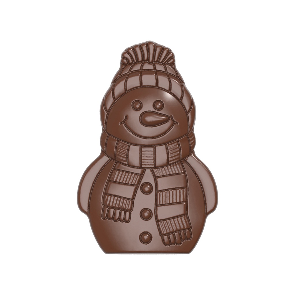 Chocoladevorm tablet sneeuwman