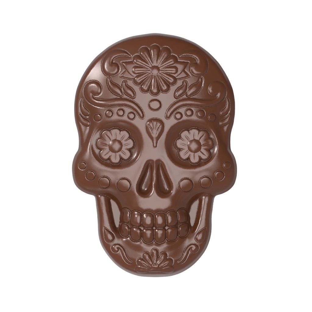 Molde de chocolate tableta Dia de los muertos