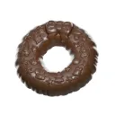 Molde de chocolate corona navideña 'Family'