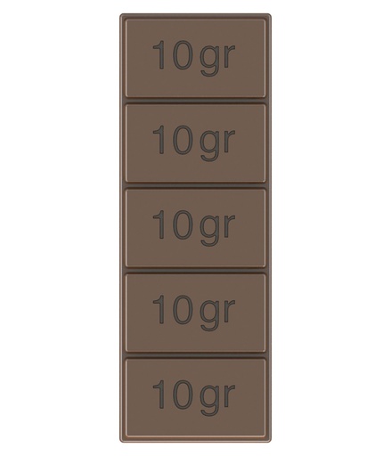 Tablet "10gr" rectangle